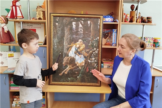 Продолжаются мероприятия в рамках федеральной площадки "Картинная галерея в детском саду: ценности и смыслы"