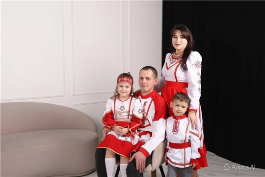 Фоточеллендж «Моя семья в национальном костюме»