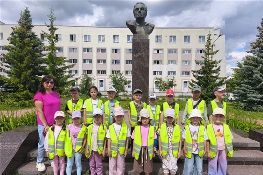 Экскурсия  к достопримечательностям города в рамках республиканского проекта «По родному краю с рюкзаком шагаю»