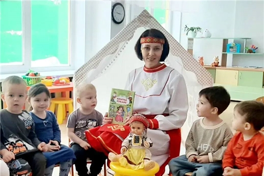 Литературная гостинная "Читаем на родном языке" в ДОУ 