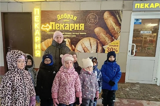 Экскурсия подготовительной группы в пекарню