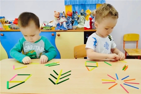 Магия счетных палочек в руках наших "Звездочек"