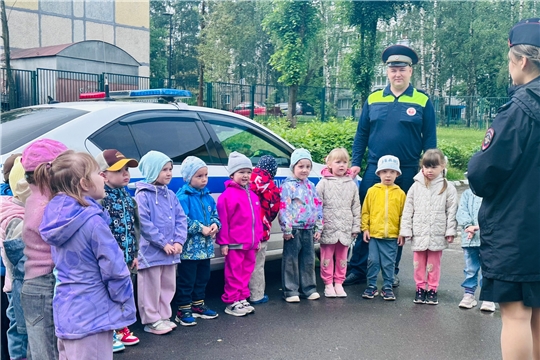 "Одуванчики" в мире дорожной безопасности: Настоящие инспекторы в гостях! 