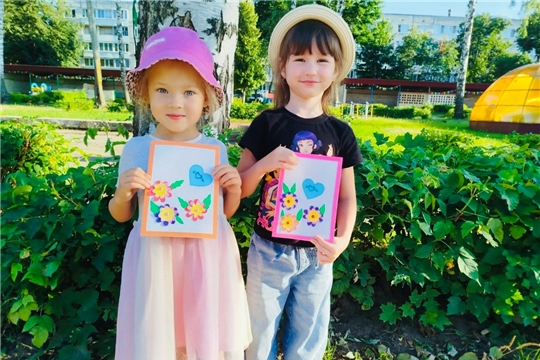 Наши «Одуванчики» готовятся ко Дню города Чебоксары! 