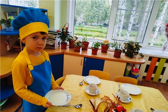 Завтрак в нашем детском саду 