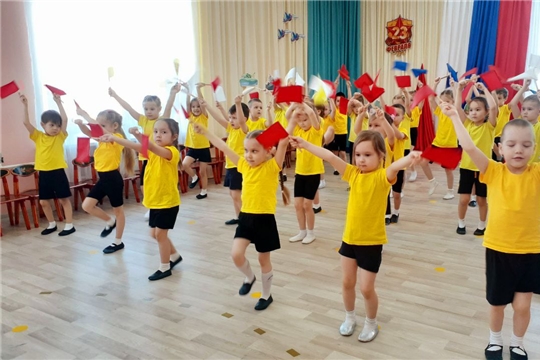 Музыкально-спортивные развлечения "Наша армия сильна"