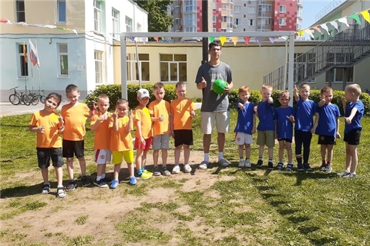 Футбольный праздник в детском саду