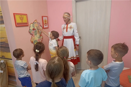 Прикосновение к истокам чувашской культуры в мини-музее «Родные просторы»! 