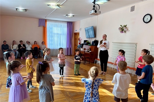 Отчетные занятия по логоритмике