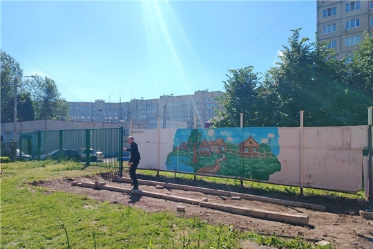 Капитальный ремонт теневых навесов южной стороны