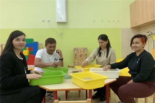 Песочная магия с педагогом-психологом