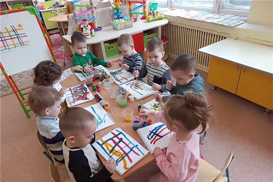 В 1-ой младшей группе прошло занятие по приобщению к истокам народной культуры