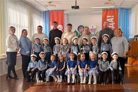 В средней группе прошёл праздник, посвящённый Дню защитника Отечества!
