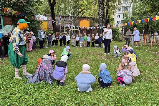 1 сентября в детском саду традиционно проходит праздник, посвящённый Дню знаний