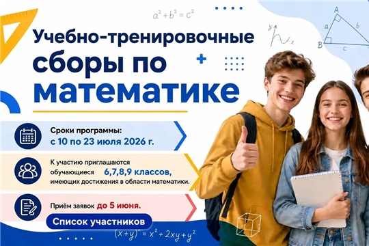 Список участников учебно-тренировочных сборов по математике