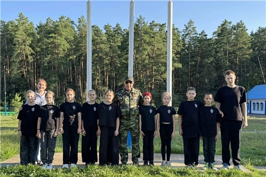 В ДОЛ «Янтарный» торжественно открылась военно-патриотическая игра «Зарница»