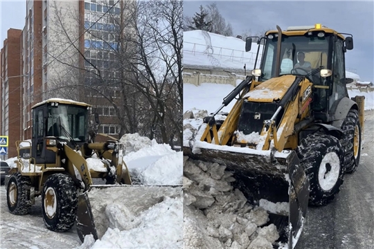Дорожные службы продолжают расчистку города