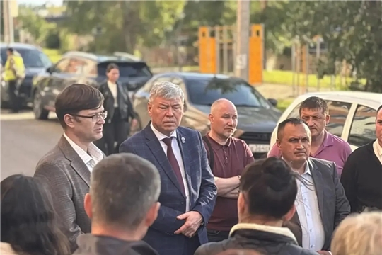 В Чебоксарах продолжаются мероприятия по восстановительным работам