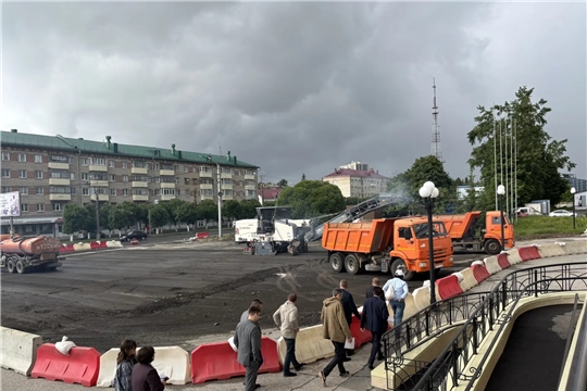 В Чебоксарах стартовала реконструкция площади Трёх вокзалов