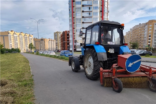 АО «Дорэкс» продолжает ежедневную работу по благоустройству Чебоксар