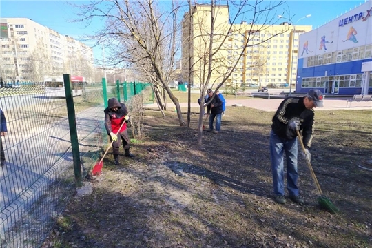 Экологический субботник в СШОР №4
