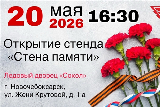 Открытие стенда «Стена памяти»