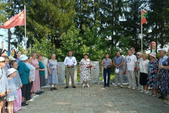 В деревне Тойси-Паразуси 26 июля состоялось торжественное мероприятие, посвящённое Дню Военно-морского флота.
