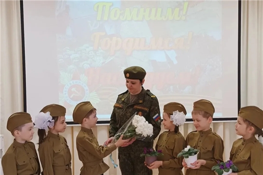 Патриотическая акция "Цветок ветерану"