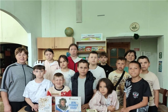 Сказочный калейдоскоп «В волшебной Пушкинской стране»в Сюрбей-Токаевской сельской библиотеке