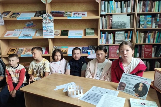 Литературное знакомство «Владимир Даль – собиратель слов русских» в Сюрбей-Токаевской сельской библиотеке