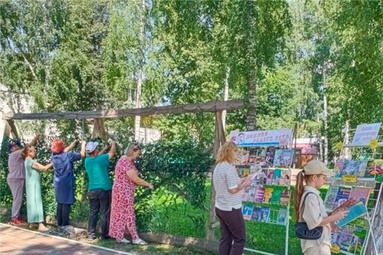 Летняя библиотека "Читательский пикник"