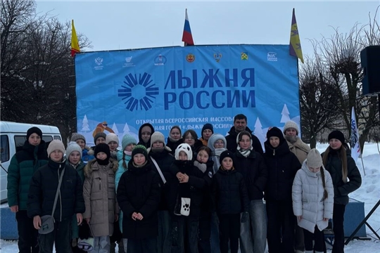 Сотрудники и воспитанники спортивной школы по конному спорту  приняли участие в традиционной всероссийской лыжной гонке «Лыжня России»