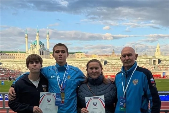 Сборная Чувашии выиграла две медали на первенстве России до 20 лет