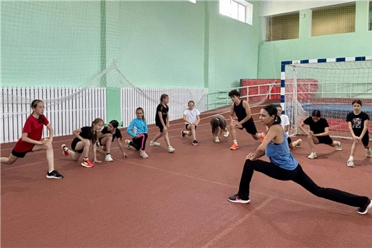 Провели открытую тренировку для начинающих легкоатлетов