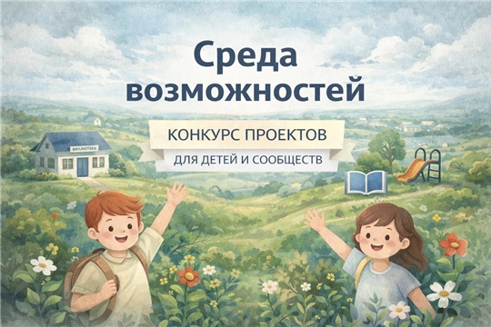 Конкурс проектов по раскрытию и развитию потенциала детей на малых  территориях «Среда возможностей» 2026 г.