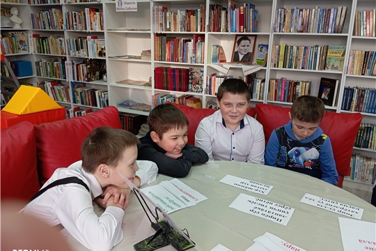 Лингвистический квест «Язык моих предков угаснуть не должен» в Октябрьской сельской библиотеке