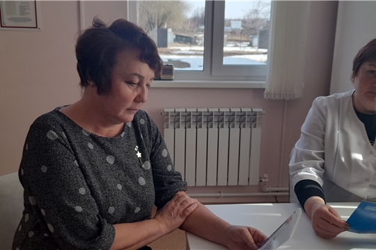 Час здоровья «Здоровым быть - в радости жить» в Сутчевской сельской библиотеке