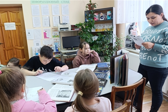 В Шоршелской сельской библиотеке состоялся познавательный час «Дорога к звездам»