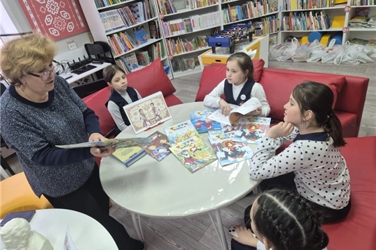Урок краеведения «Чӑваш чӗлхи! Тӑван чӗлхе!» в Октябрьской сельской библиотеке