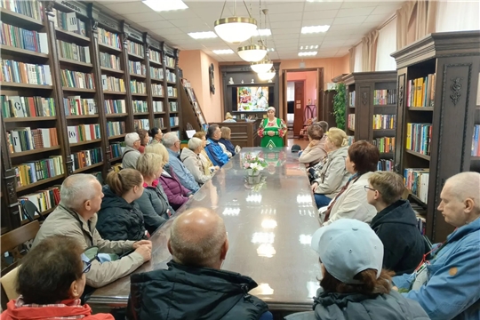 Путешествие во времени для 344 гостей организовали сотрудники Центральной районной библиотеки