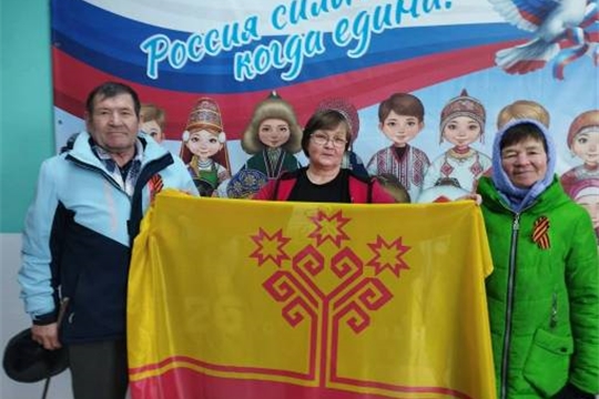 В Аксаринском ЦСДК отметили День государственных символов Чувашской Республики