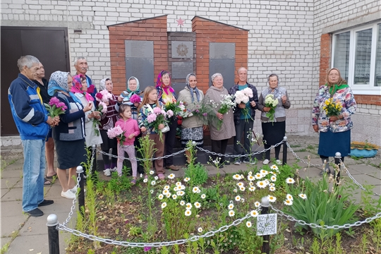 День памяти и скорби в деревне Малое Камаево.