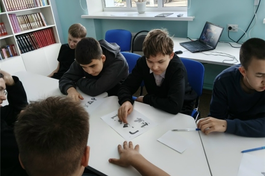 Квест-игра «Космические первопроходцы» в Моргаушской детской библиотеке им. А. Г. Николаева