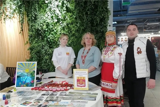 Мастер-класс «Наследники Победы» в агромаркете «Пехет» в рамках Всероссийской акции «Георгиевская лента»