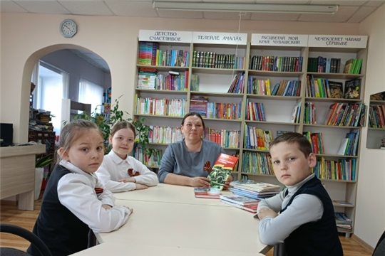 Громкое чтение «Ни шагу назад» в Шатьмапосинской сельской библиотеке