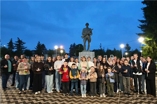 Центральная библиотека приняла участие во Всероссийской акции «Свеча памяти»