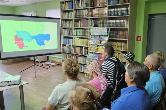 Исторический экскурс «Чувашия: прошлое и настоящее» в Адабайской сельской библиотеке