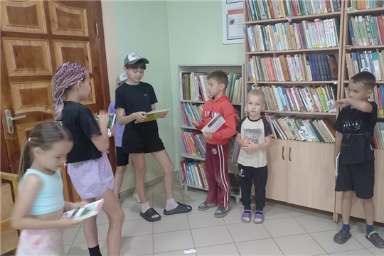 В Кашмашской сельской библиотеке прошел летний квест «Лето на календаре»