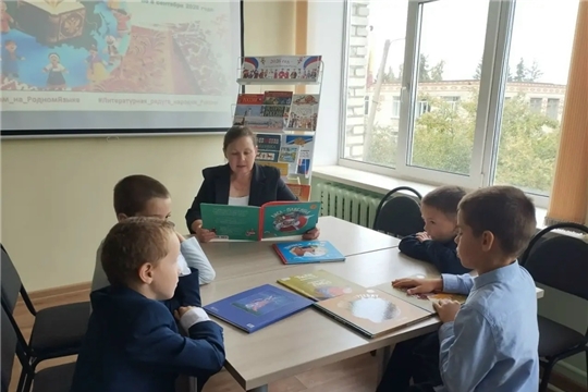 Экскурсия первоклассников в Ильинскую сельскую библиотеку.