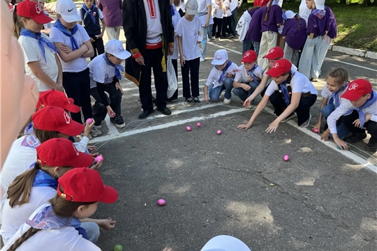 Орлята играют в национальные игры! 
